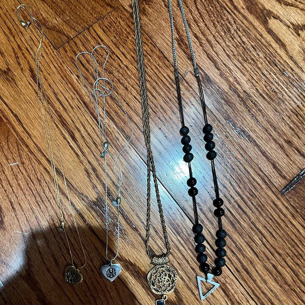 Alex and Ani necklace bundle of 4
